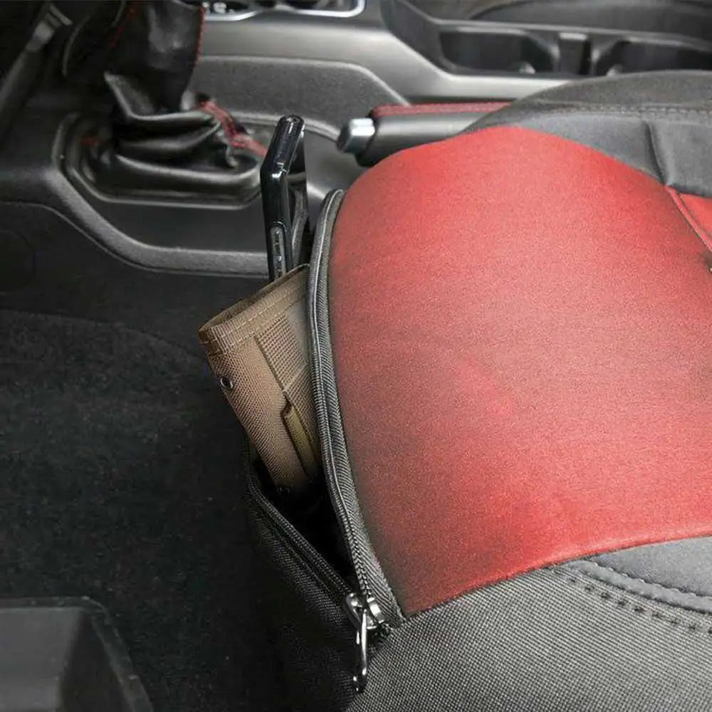 Smittybilt Gen2 Neoprene Setetrekk i Svart/rød - Jeep Wrangler Jl 4 d 18-