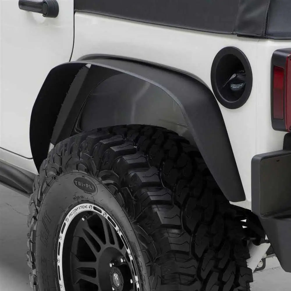Smittybilt Xrc Rustning Kotfløyutvidelser - Jeep Wrangler Jk 2 d 07-18