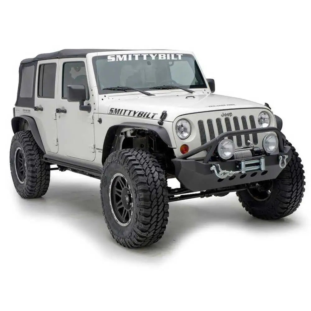 Smittybilt Xrc Rustning Kotfløyutvidelser - Jeep Wrangler Jk 2 d 07-18