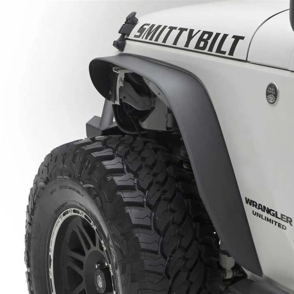 Smittybilt Xrc Rustning Kotfløyutvidelser - Jeep Wrangler Jk 2 d 07-18