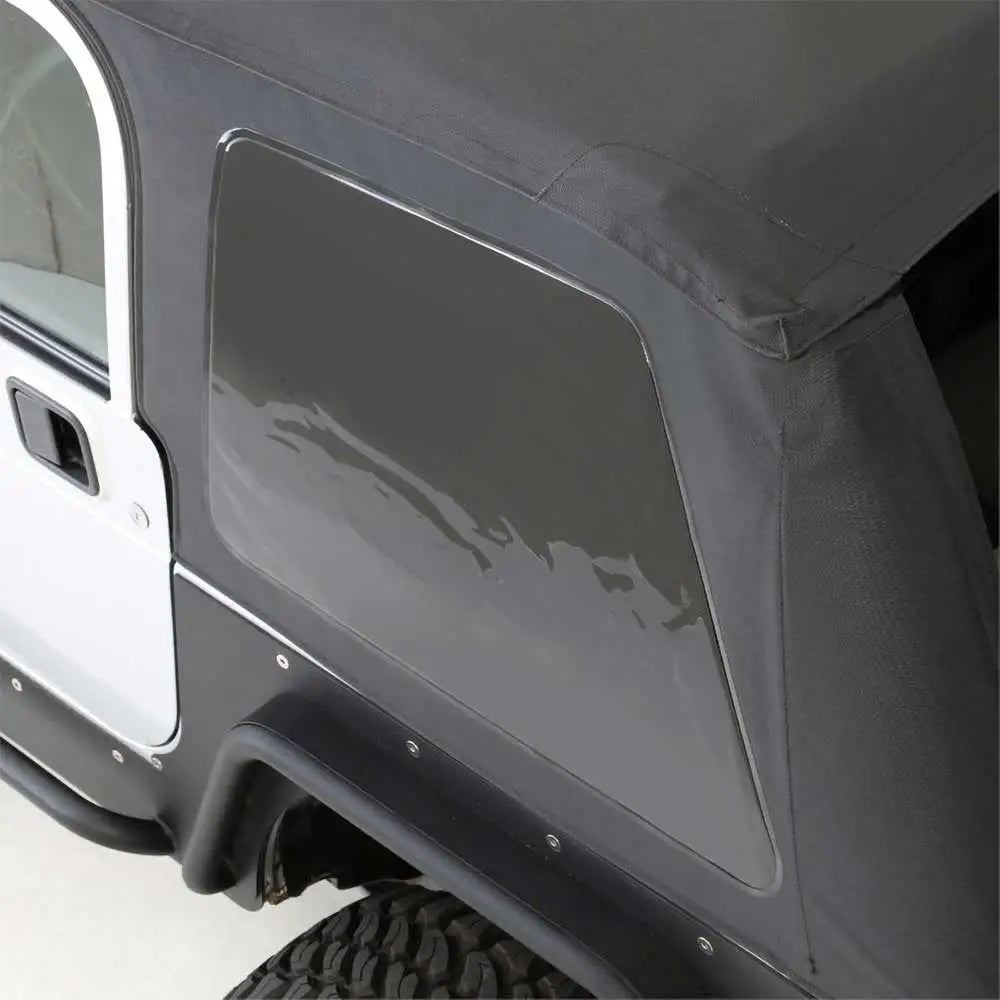 Soft Top Skrå Svart Diamant med Bagasje Smittybilt - Jeep Wrangler Tj 97-06