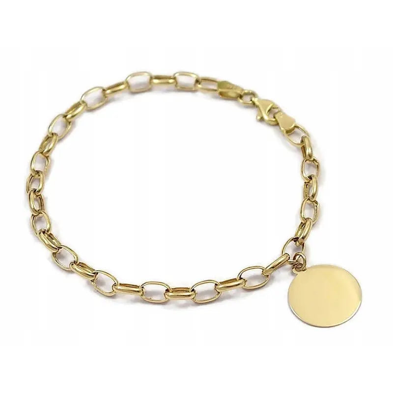 Armbånd Dame i 14k Gull med Charms