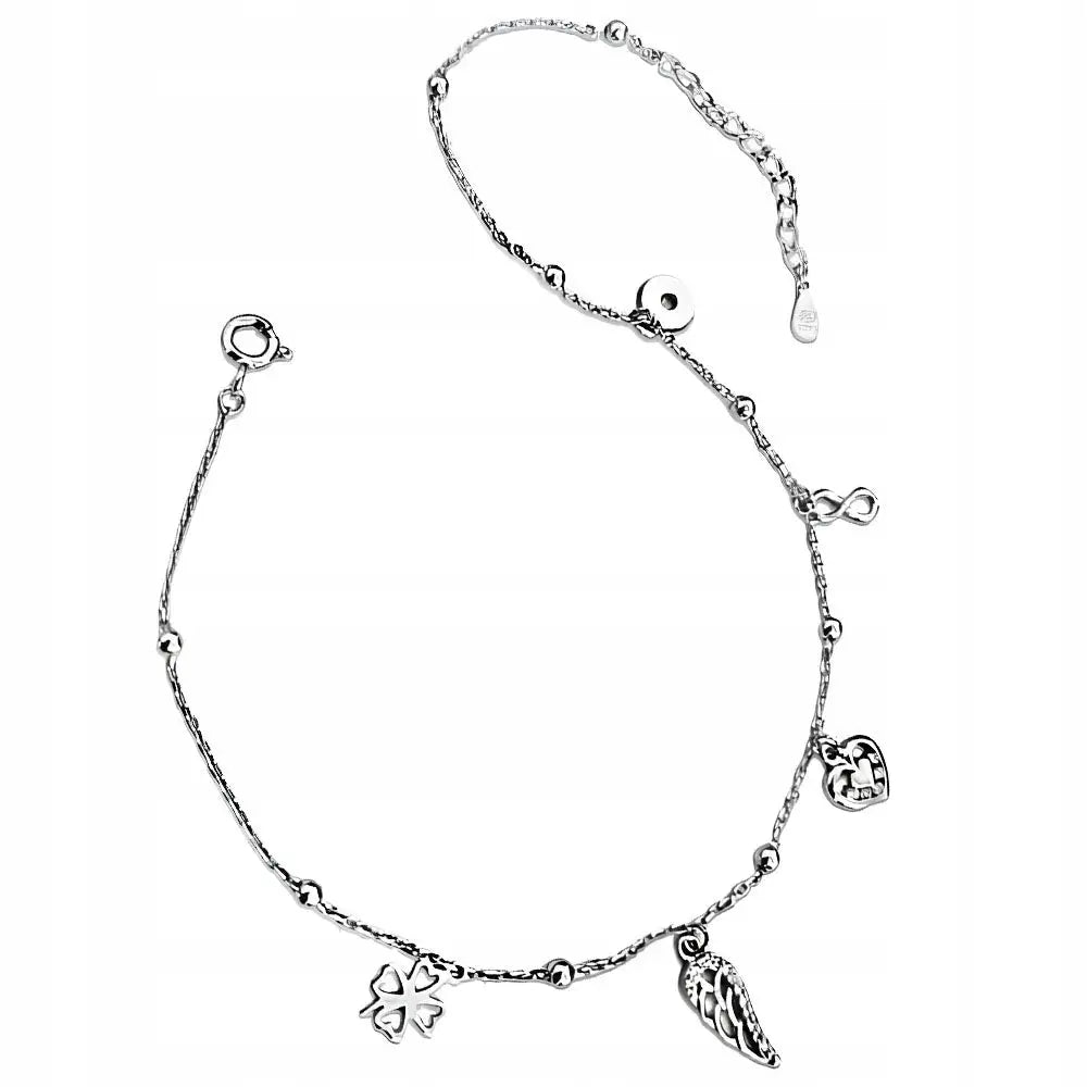 Armbånd Dame 925 med Anheng og Cubic Zirconia
