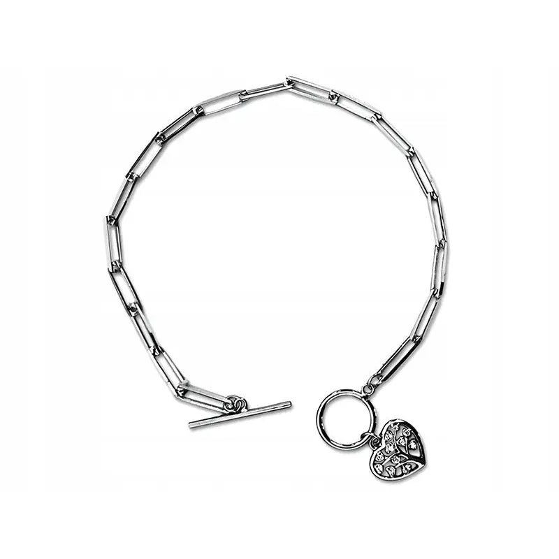 Armbånd Dame 925 Sølv Livets Tre med Charms