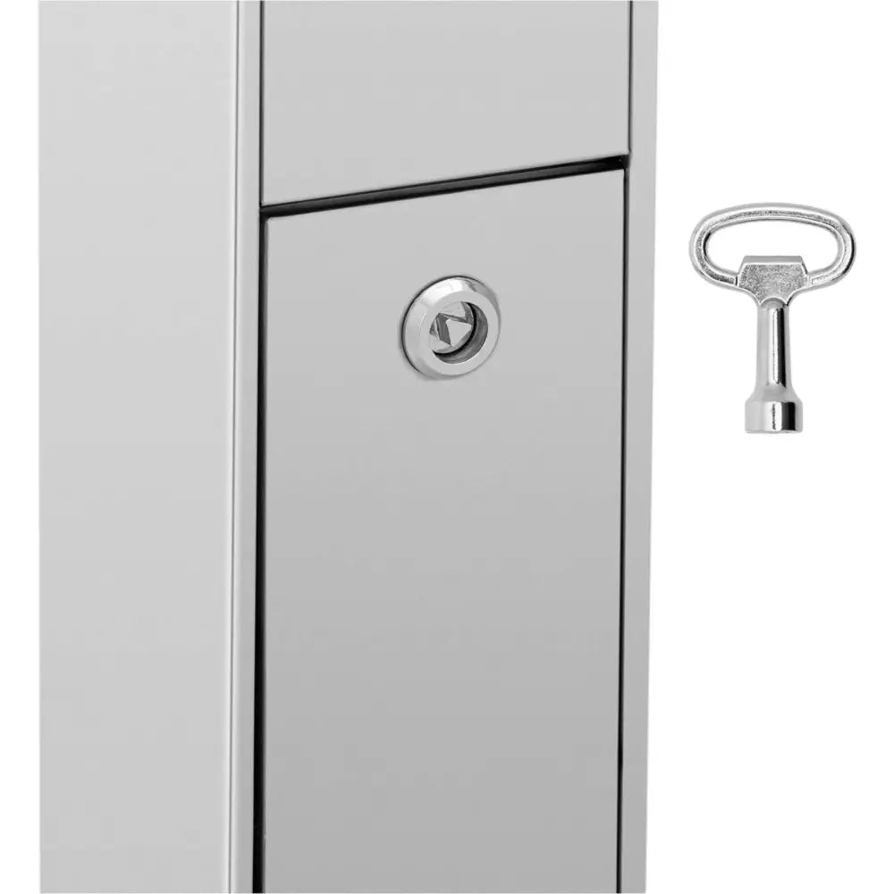 Sølv Stående Lukket 3.5 l Askebeger - 1016121