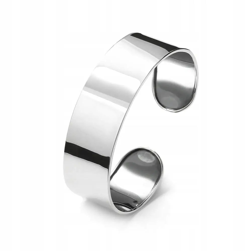 Armbånd Dame Sølv Glatt Bredde 2,1 Cm