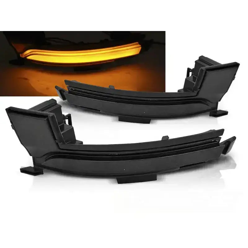 Speil Blinklys Skoda Kodiaq 16- Smoke Seq Led - W/area View