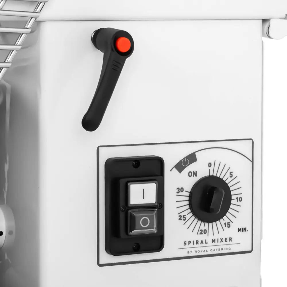 Spiralkrok Mikser for Deig med Avtakbar Bolle 22 l 56 Kg/t 750 w fra Italy