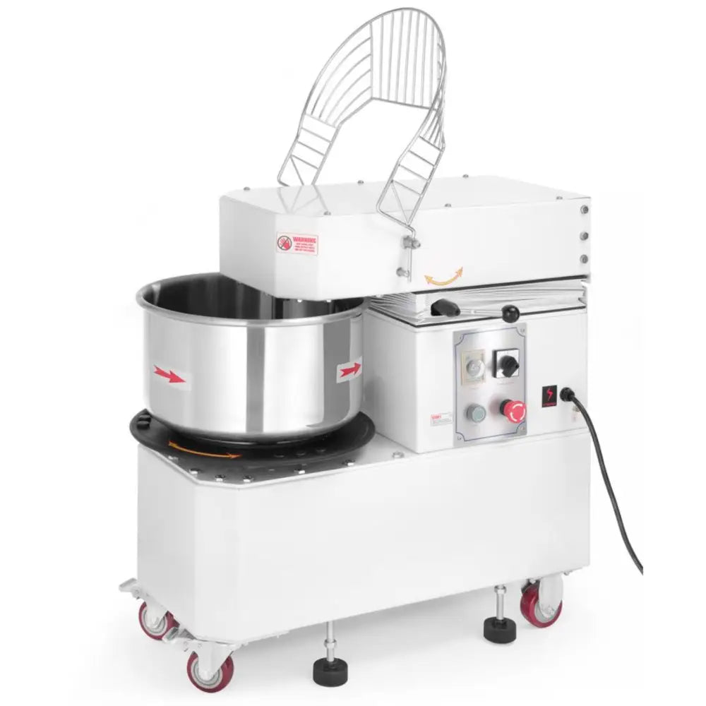Spiralkrok til Deig med Avtagbar Bollheis 40 l 2200 w 400 v - Hendi 221877