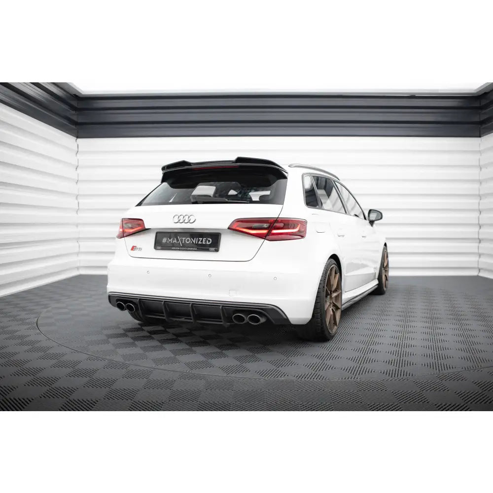 Spoiler 3d Audi S3 / A3 S-line Sportback / Hatchback 8v