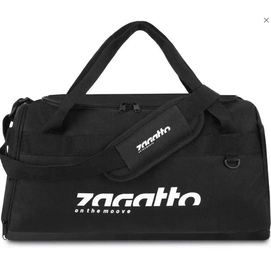 Sportsbag for Trening Svart Lett Romslig