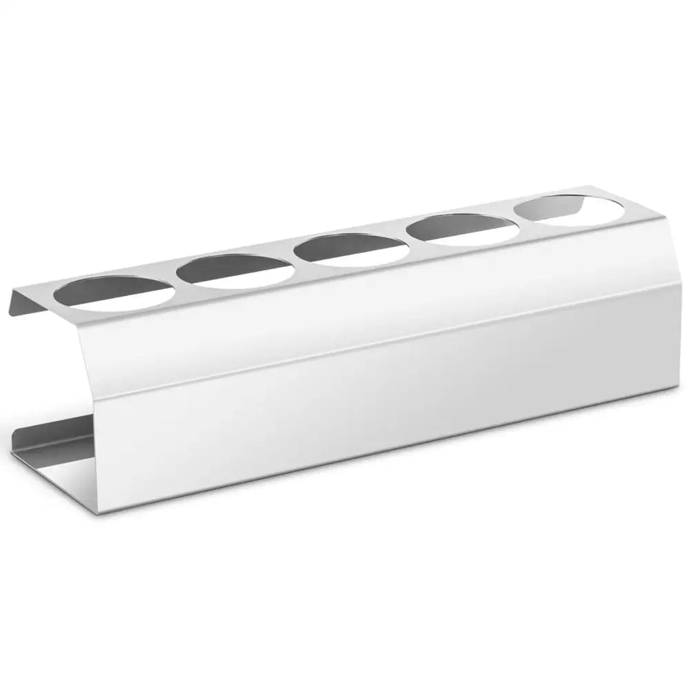 Stativ Displayholder for Flasker Sausdispensere Rustfritt Stål 5x ø 73 Mm