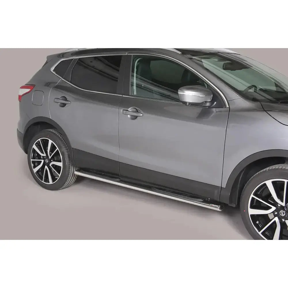 Stigtrinn Grand Pedana Oval Inox Nissan Qashqai 2014-2016
