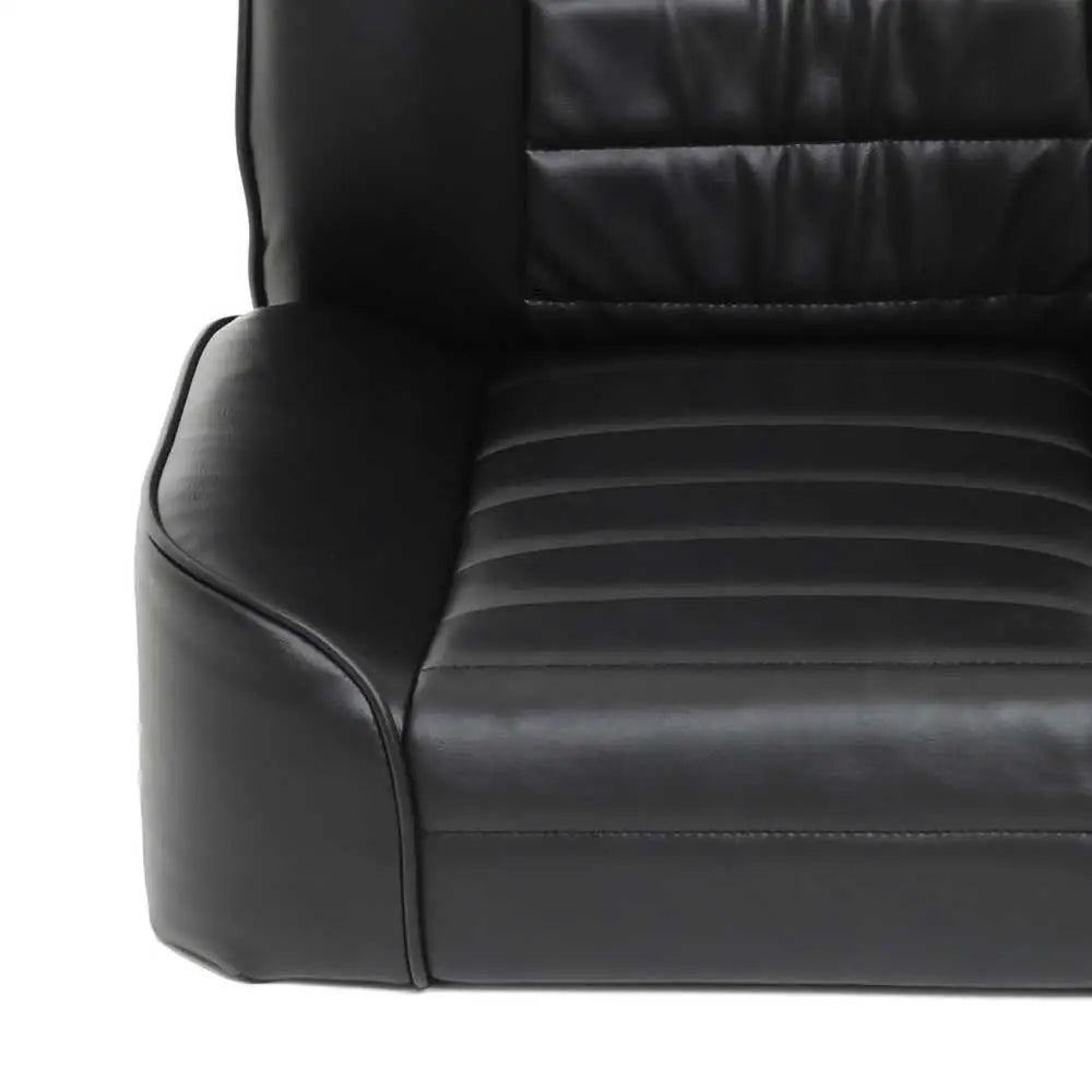 Stol-i-bøtte Foran Standard Bucket Svart Vinyl Smittybilt - Jeep Cj 76-86