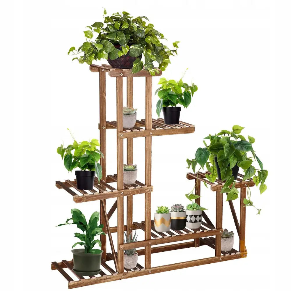 Stor Tre Plantestativ Stativ for Blomster 6 Nivåer