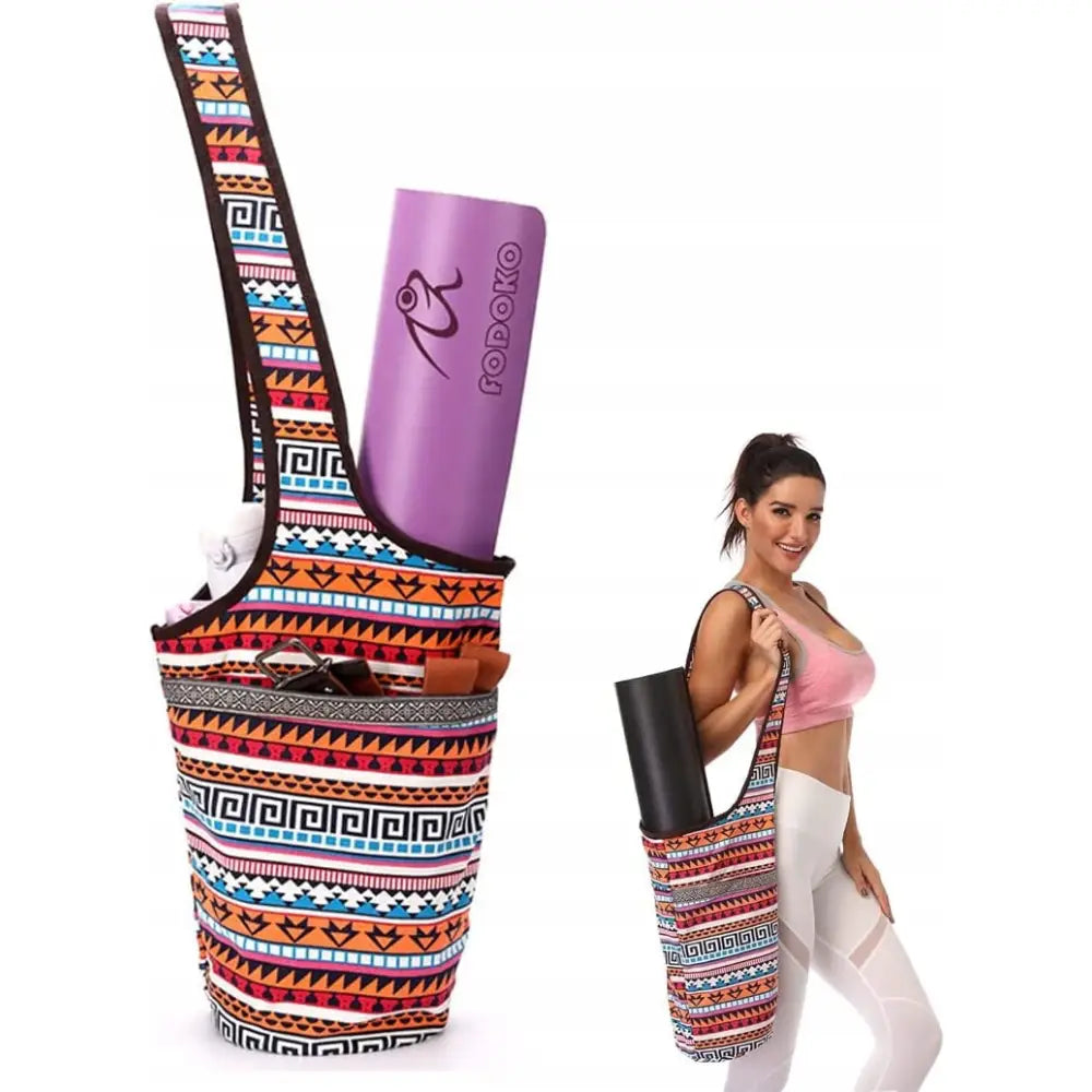 Stor Treningsbag for Aerobic Yoga Fitness-matte