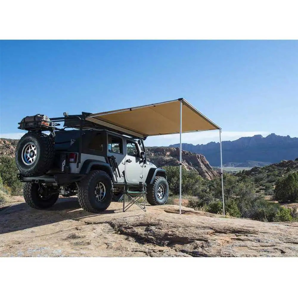 Stort Smittybilt Overlander Solseil - Jeep Wrangler Jk 4 d 07-18