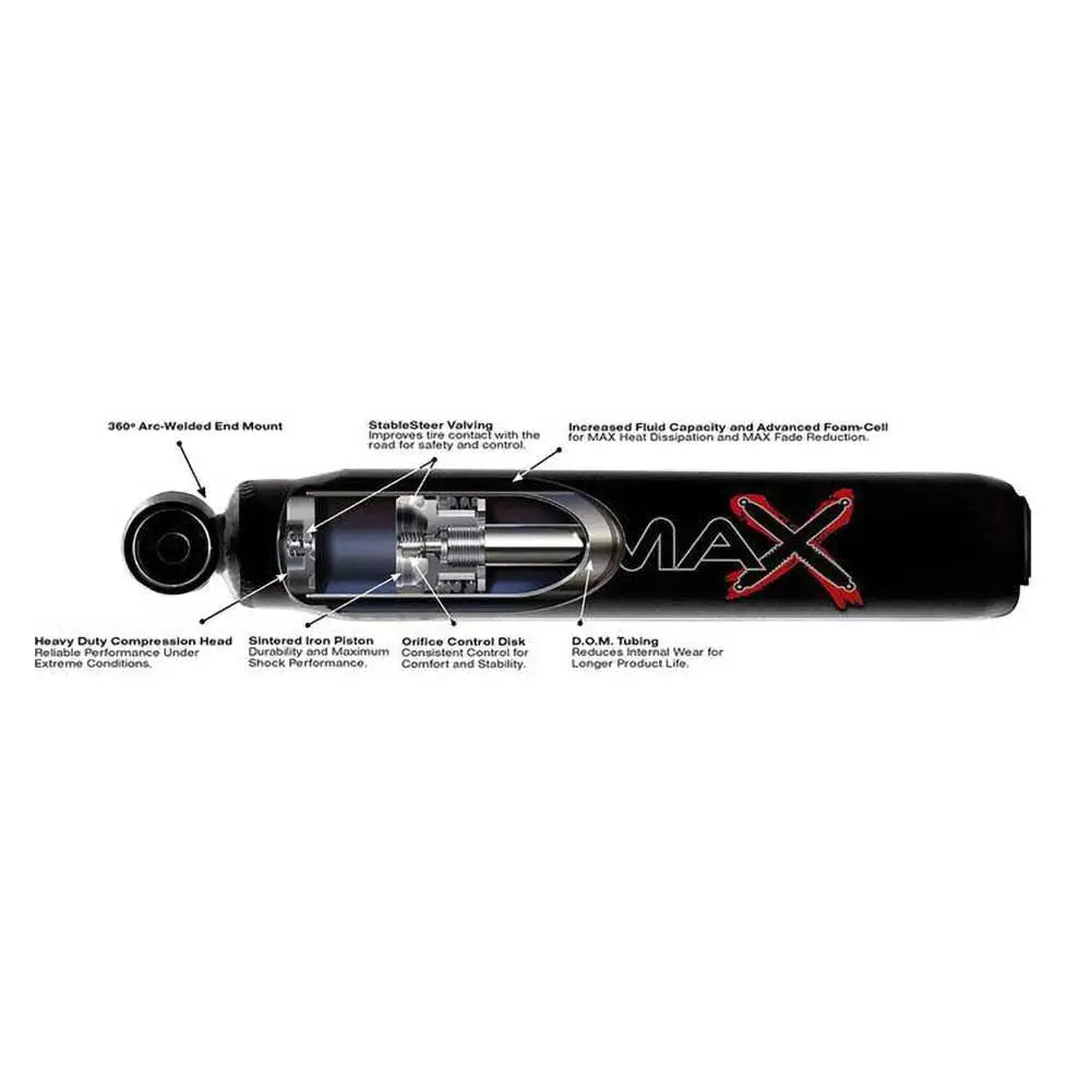 Støtdemper Bakre Olje Skyjacker Black Max Løft 1-4,5’’ - Dodge Ram 3500 03-12
