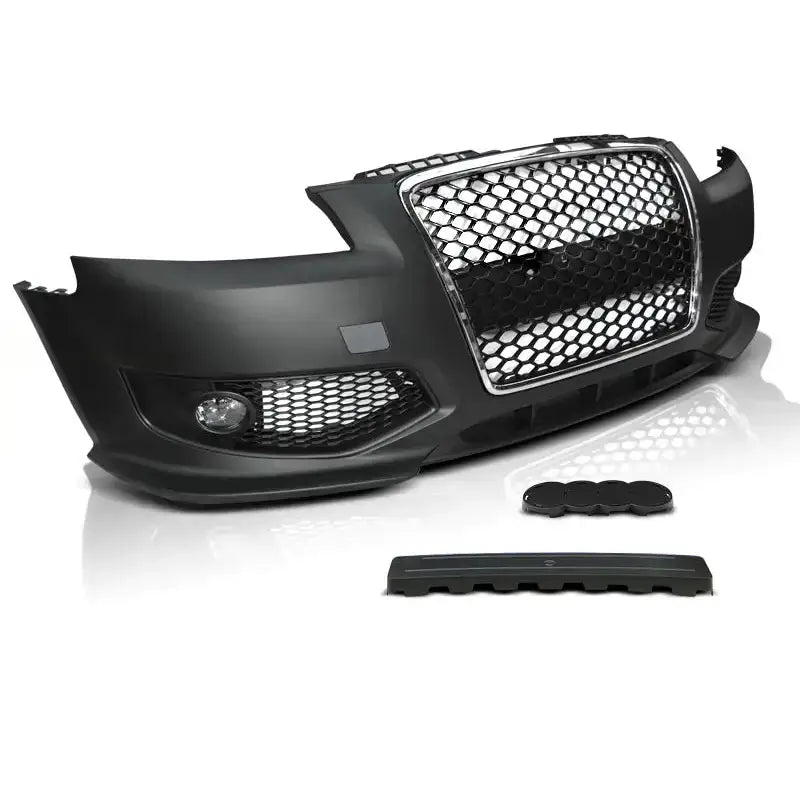Støtfanger Foran Audi A3 06.05-04.08 Rs Style Chrome Black
