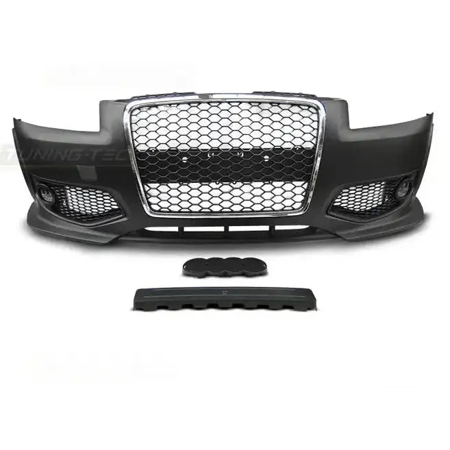Støtfanger Foran Audi A3 06.05-04.08 Rs Style Chrome Black
