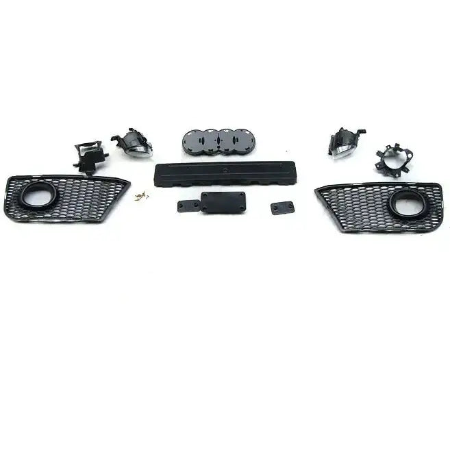 Støtfanger Foran Audi A3 08-12 Rs Style Chrome Black Pdc