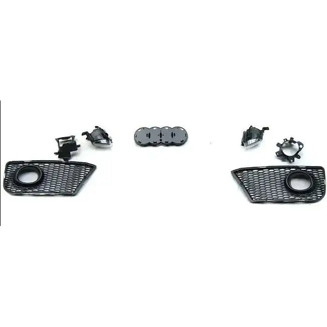 Støtfanger Foran Audi A3 08-12 S8 Style Chrome Black