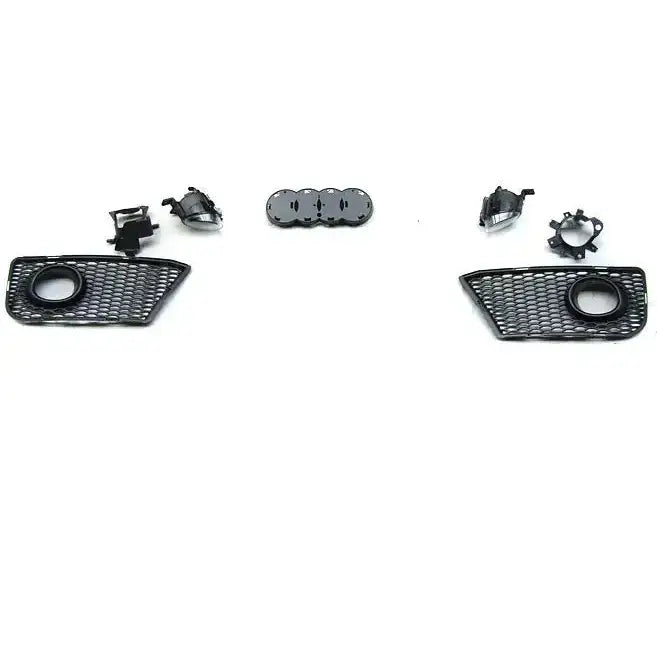 Støtfanger Foran Audi A3 08-12 S8 Style Chrome Black Pdc