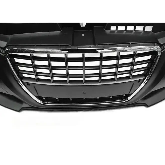 Støtfanger Foran Audi A3 08-12 S8 Style Chrome Black Pdc