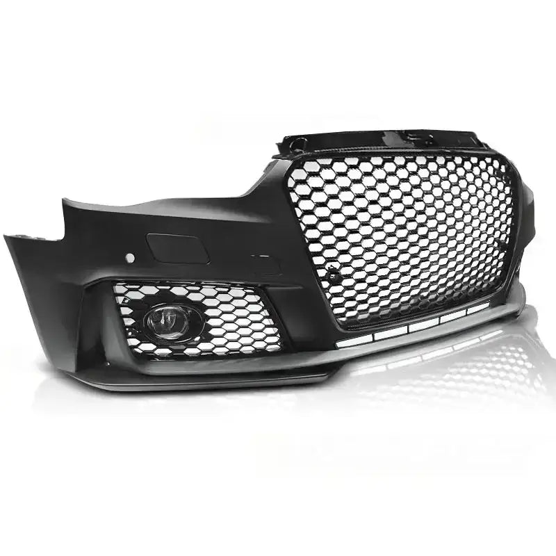 Støtfanger Foran Audi A3 12-16 Rs3 Style Glossy Black Pdc