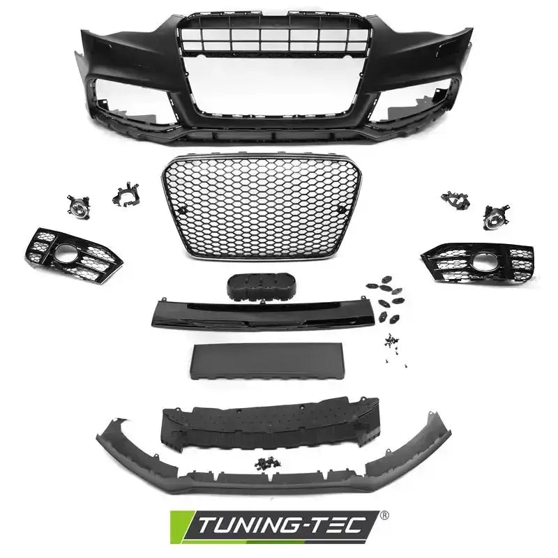 Støtfanger Foran Audi A5 11-16 Rs5 Style Chrome Black Pdc