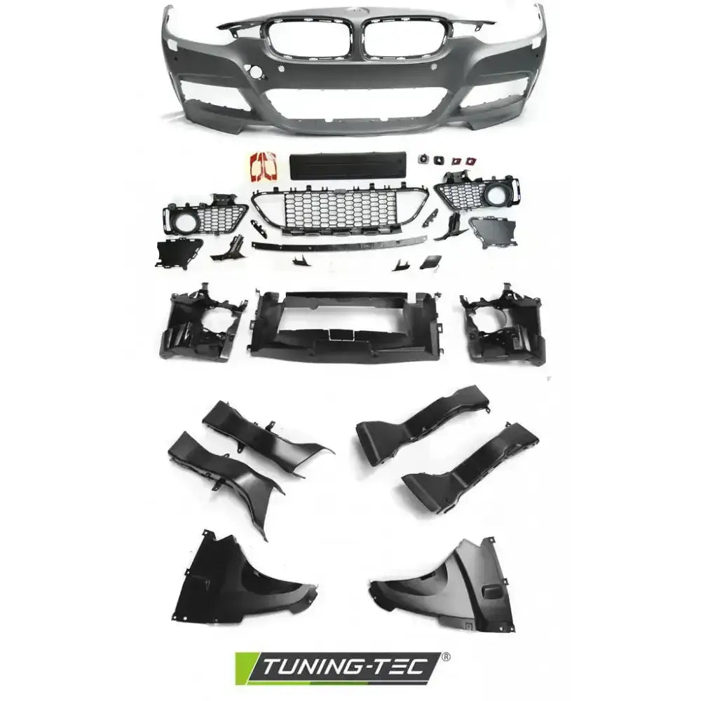 Støtfanger Foran Bmw F30 / F31 10.11- Sport Style Pdc