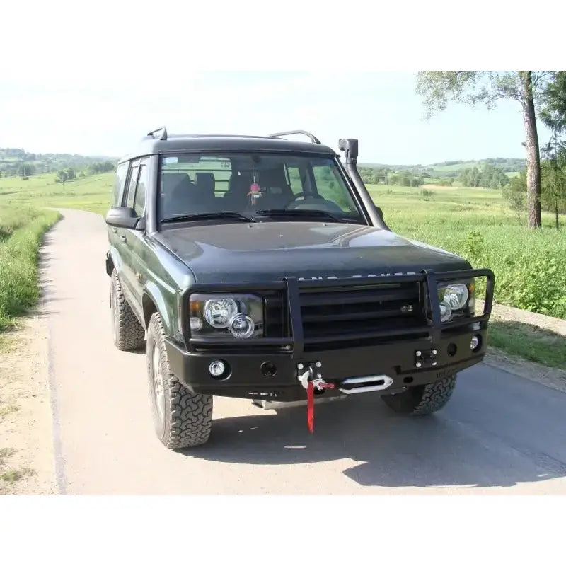 Støtfanger Foran med Bullbar - Land Rover Discovery Ii