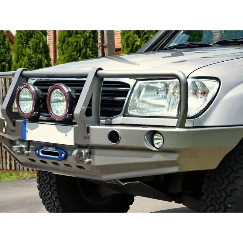 Støtfanger Foran med Bullbar - Toyota Land Cruiser J100 98-04