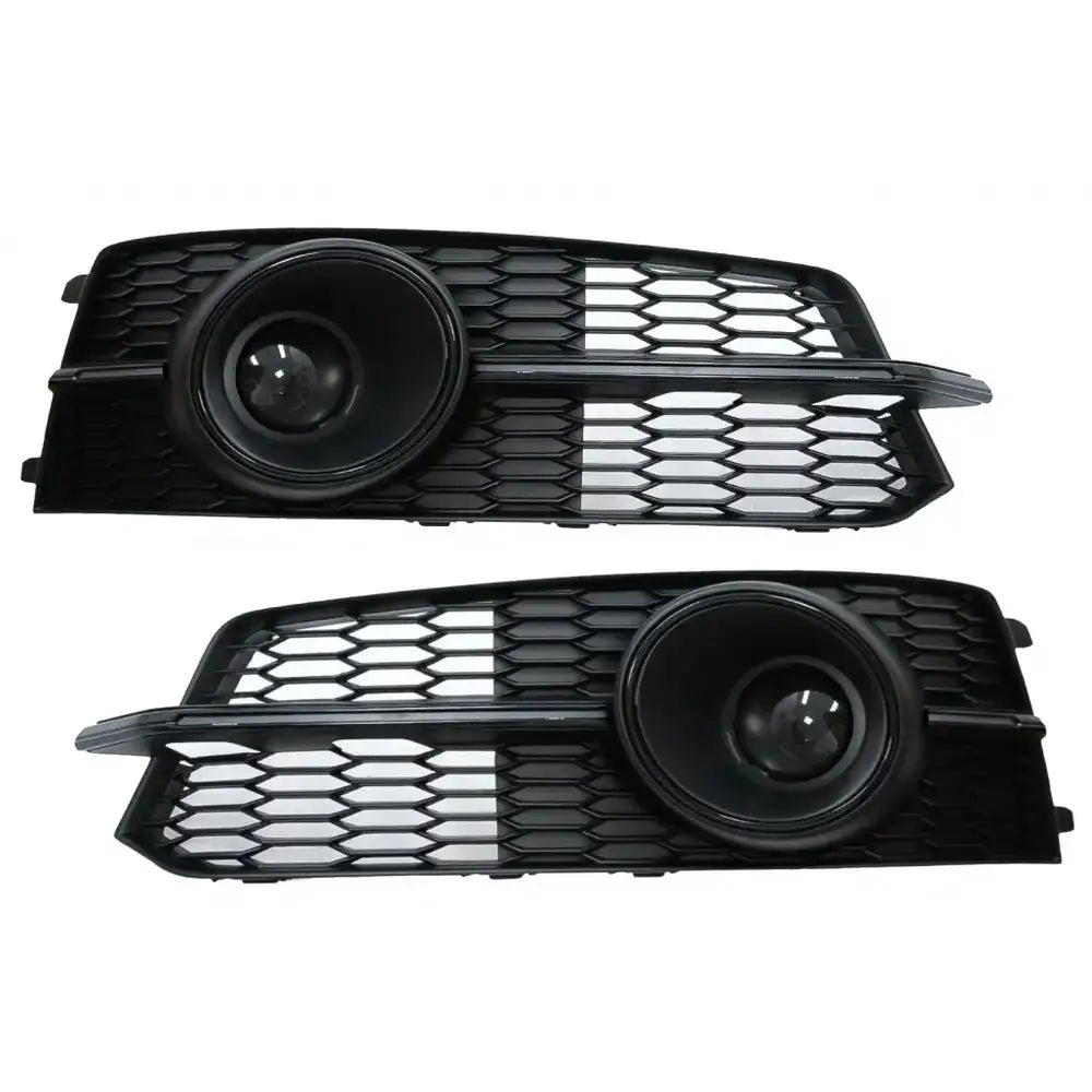 Støtfanger Nedre Griller Audi A6 C7 4g s Line Facelift 15-18 Black Edition