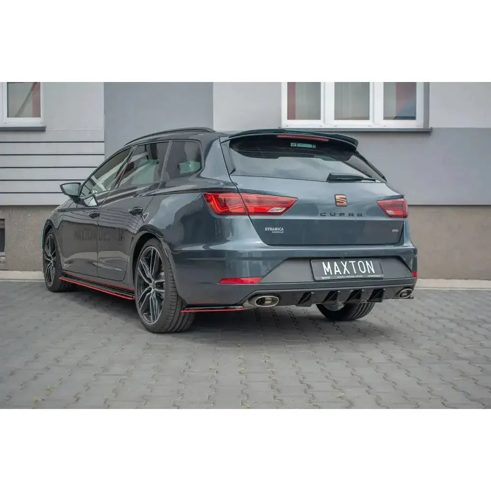 Støtfangerskjørt bak Seat Leon Mk3 Cupra St Facelift