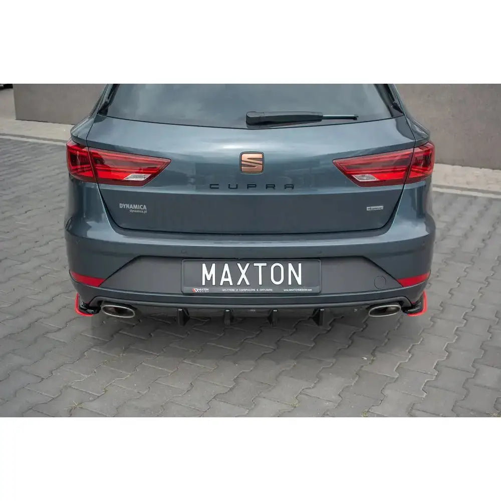 Støtfangerskjørt bak Seat Leon Mk3 Cupra St Facelift