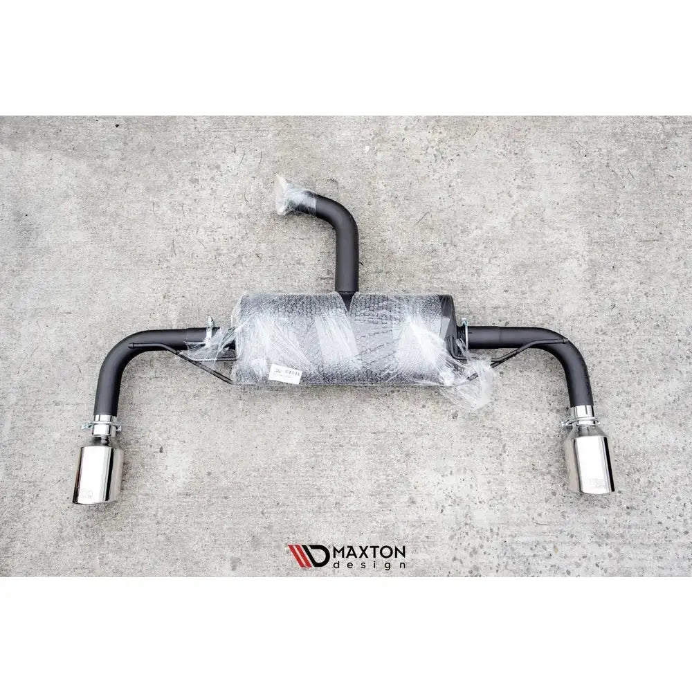 Støtfangerskjørt Valance bak (gti Look) With Exhaust Vw Golf 8