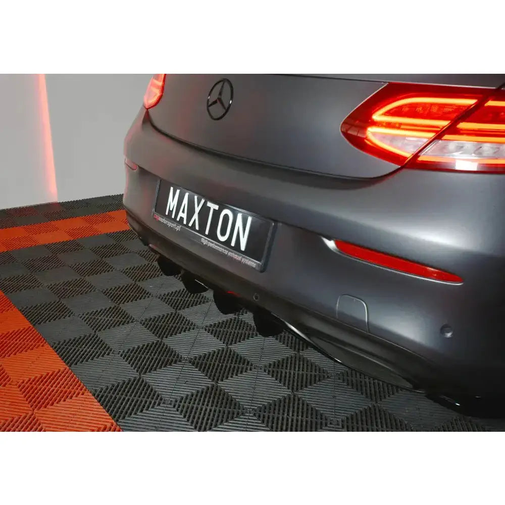 Støtfangerskjørt Valance bak Mercedes-benz C-class W205 Coupe Amg-line