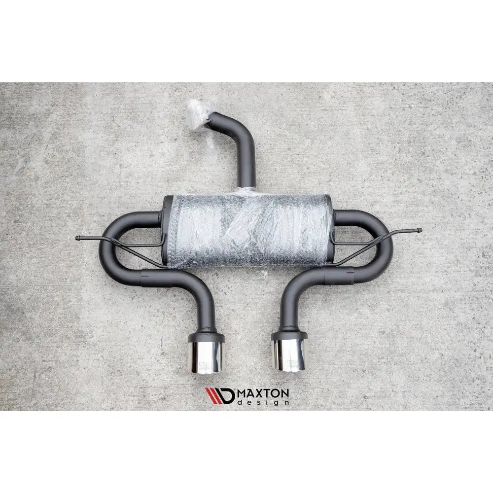 Støtfangerskjørt Valance bak (r32 Look) With Exhaust Vw Golf 8