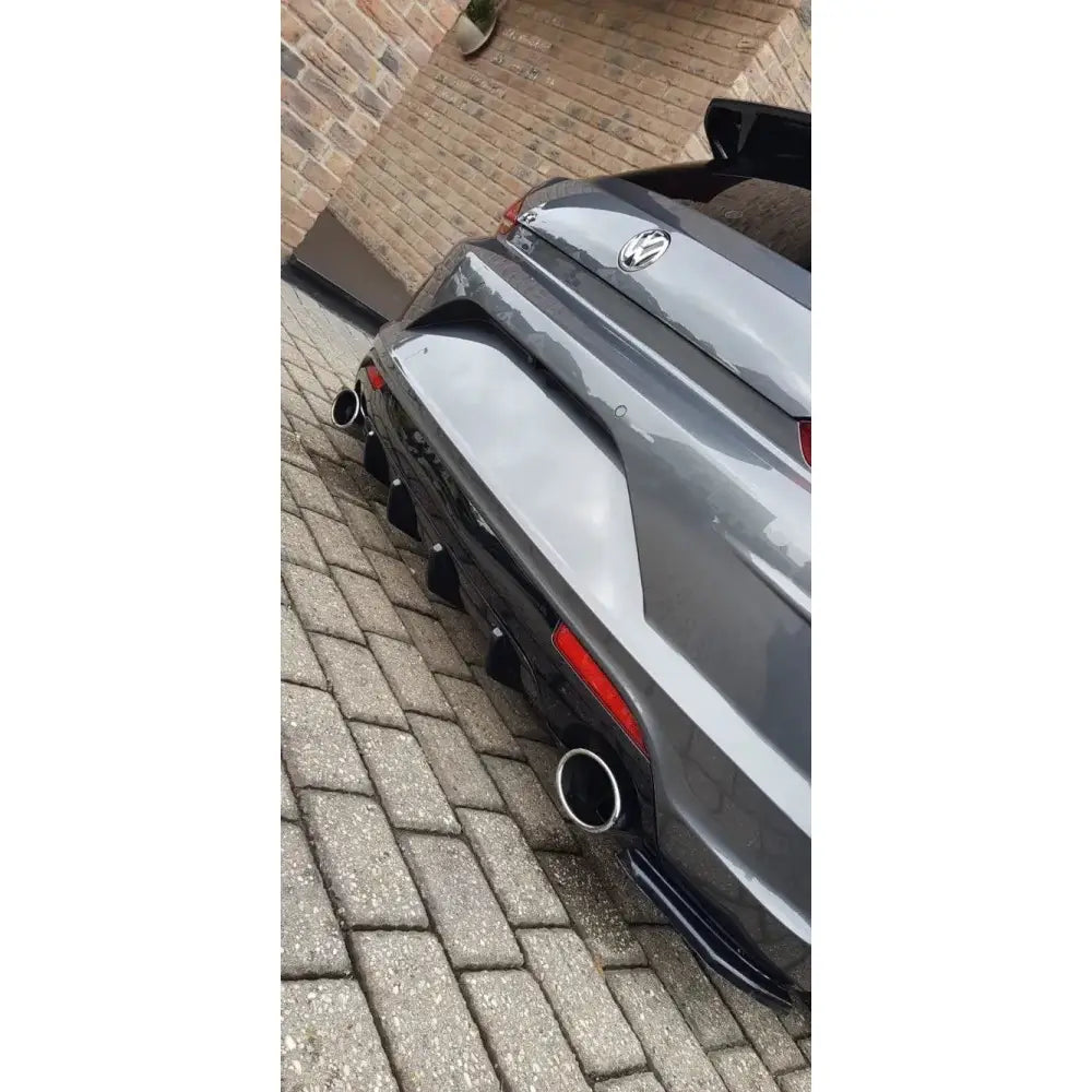 Støtfangerskjørt Valance bak Volkswagen Scirocco Mk.3 r Facelift