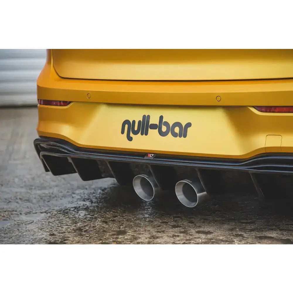 Støtfangerskjørt Valance bak Vw Golf 8 (r32 Look)