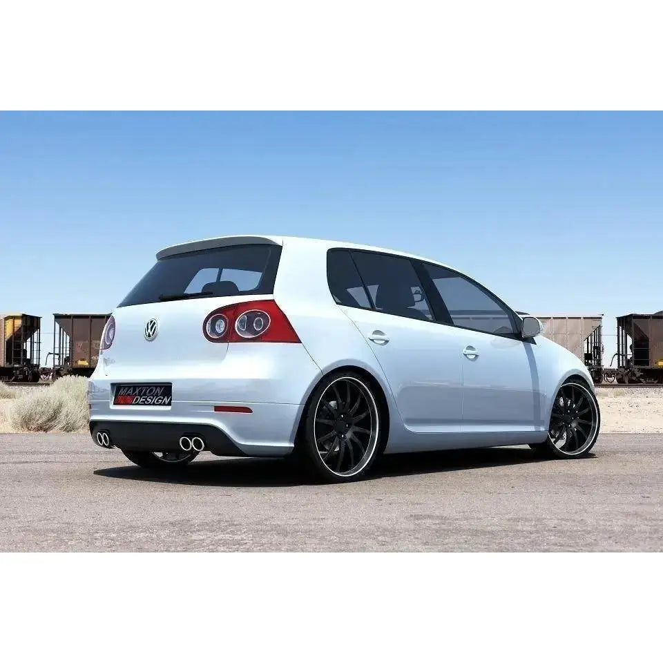 Støtfangerskjørt Valance bak Vw Golf v R32 (with 2 Exhaust Holes)