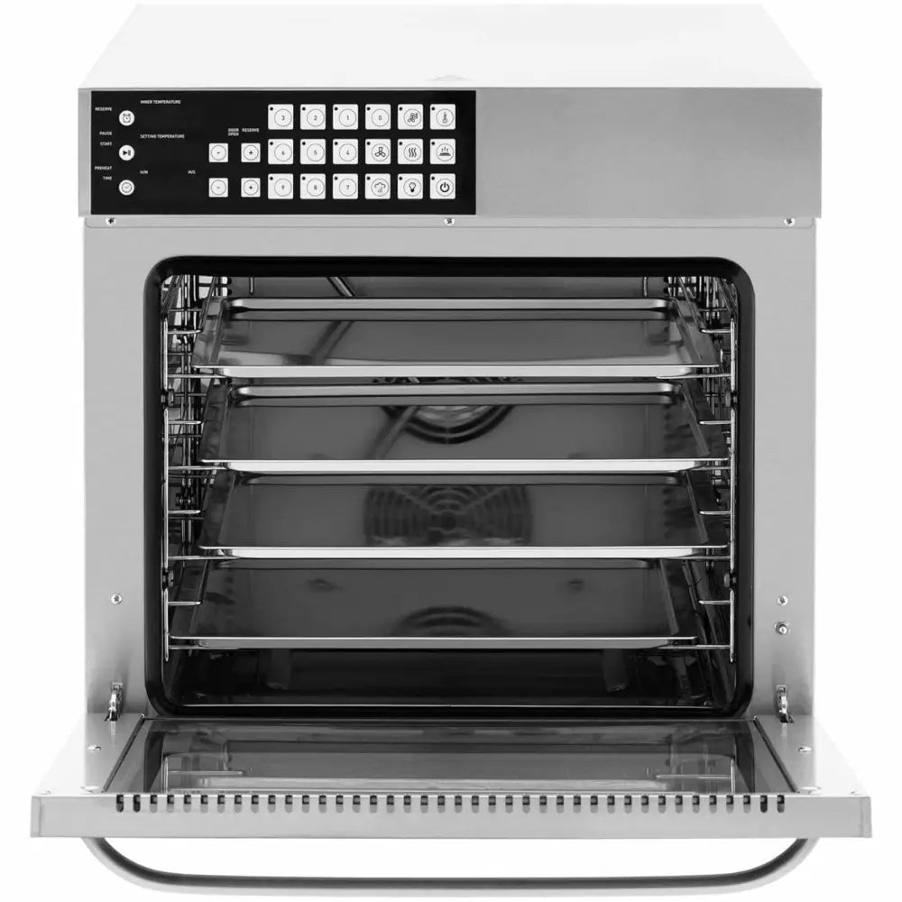 Stykke Konveksjonsovn med Damp- Grill- og Tørkefunksjon opp til 260 °c 230v 2800w