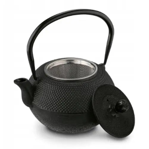 Svart Tekanne med Tefilter - Tebryggersett Tekanne