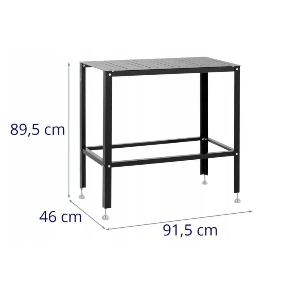 Sveisebord med Perforert Plate 3 Mm 915 x 46 Cm Opptil 100 Kg