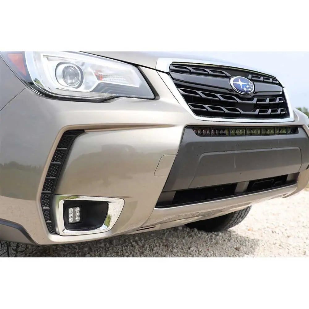 Tåkelys Cree Led 2’’ Flombelysning med Montering Rough Country Black Series - Subaru Forester 14-18