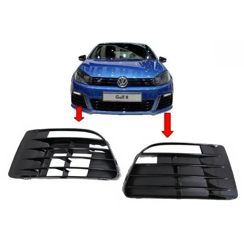 Tåkelys Deksel Griller Vw Golf 6 vi 08-12 R20 Design