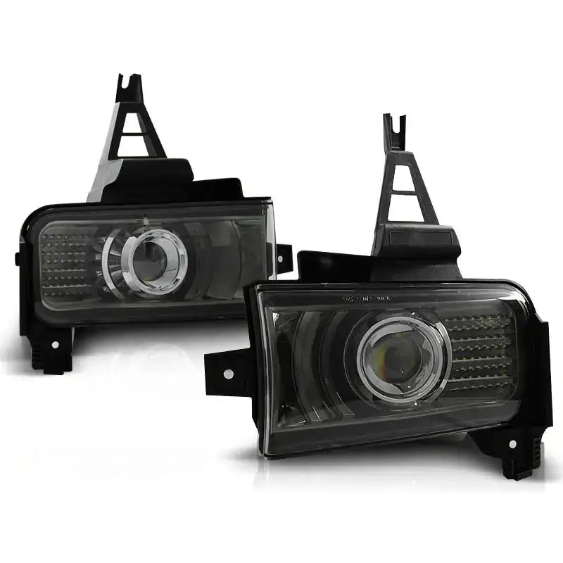 Tåkelys Toyota Land Cruiser Fj200 07-12 Black Smoke Led