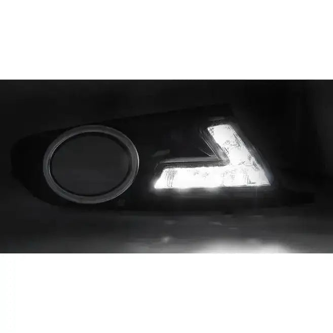 Tåkelys Vw Golf 6 Drl Led Black