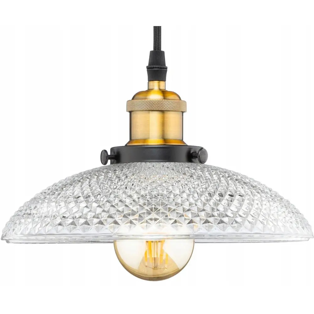Taklampe Glass Flat Rosa (wsg01a1)